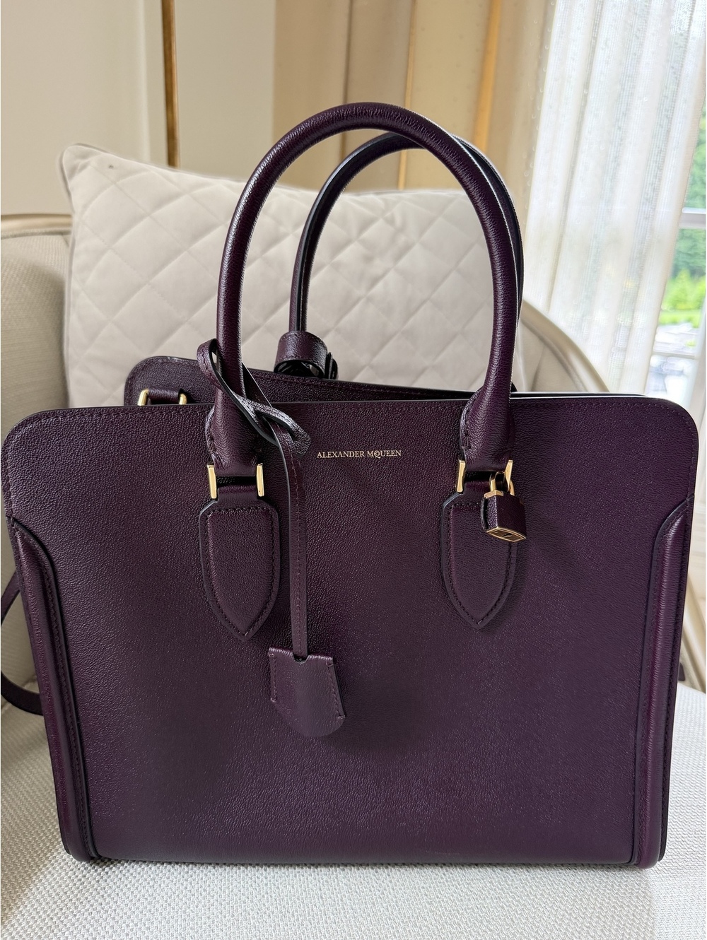 Alexander McQueen Heroine Medium Satchel